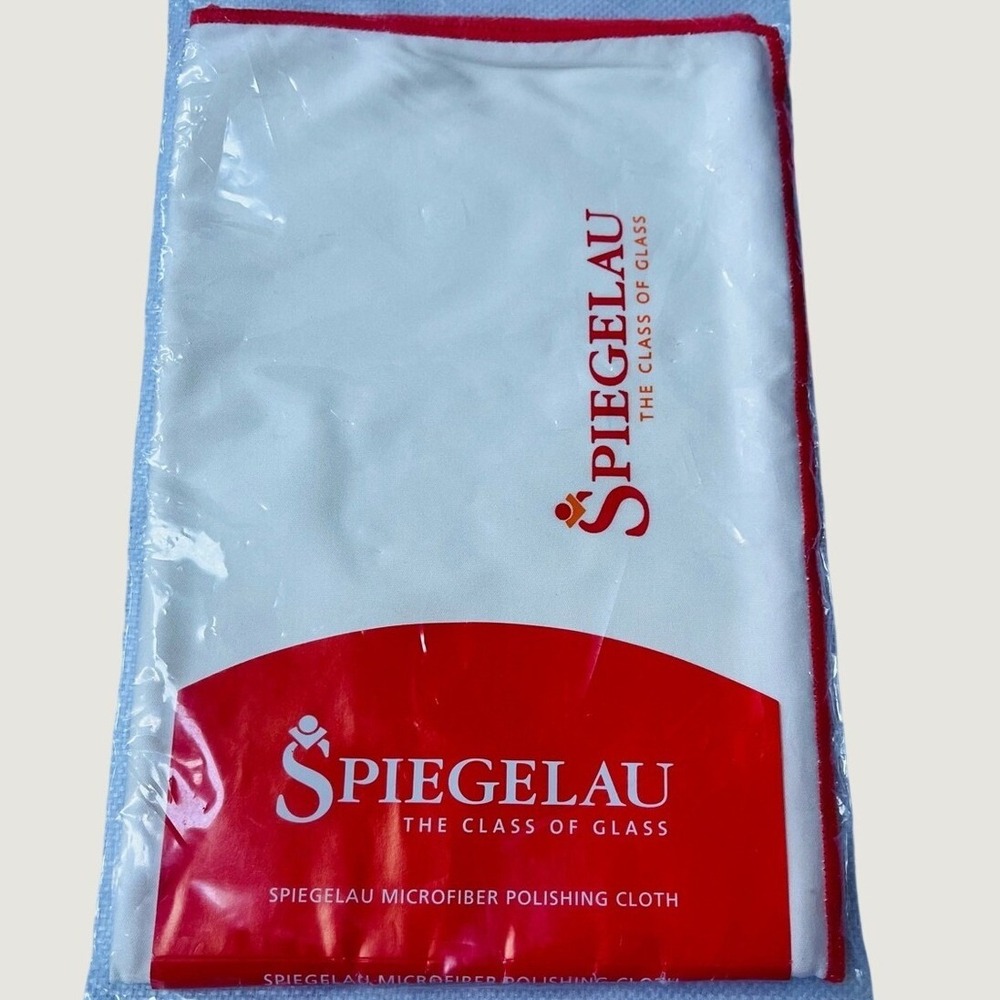 Spiegelau Microfiber Polishing Cloth For Cleaning Glass Crystal 64 x 50 NWT